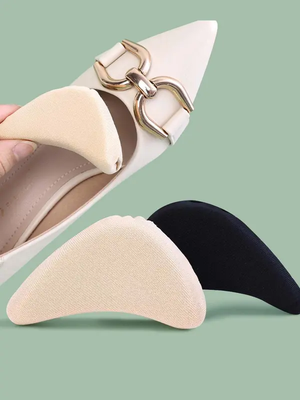 Women's Anti-pain Shoe Toe Front Long Toe Filler Shoe Cushion, Solid Color Comfortable Shoe Toe Front Long Toe Filler, Shoes Insert for Women, Insole Pads 8