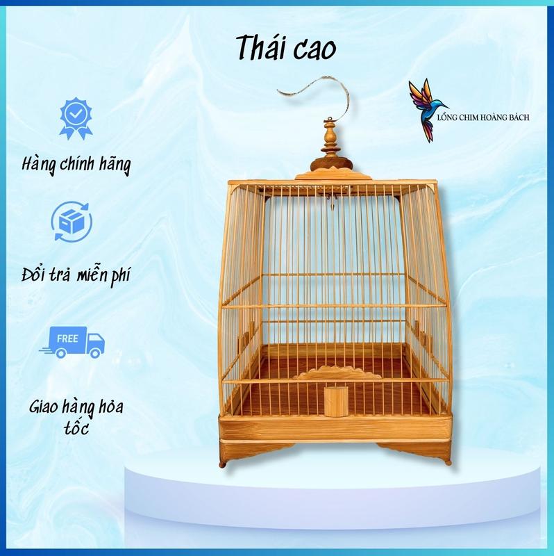 Lồng chim chào mào tre bo góc tự ráp giá rẻ, lồng chào mào tre già tự lắp, đã lắp sẵn 2 mặt chimnhồng c him
