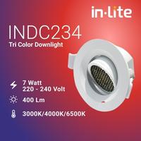 Gambar InLite LED Lampu Downlight Tri Color INDC234 7 watt dari IN - LITE LED Kab. Bekasi 2 Tokopedia