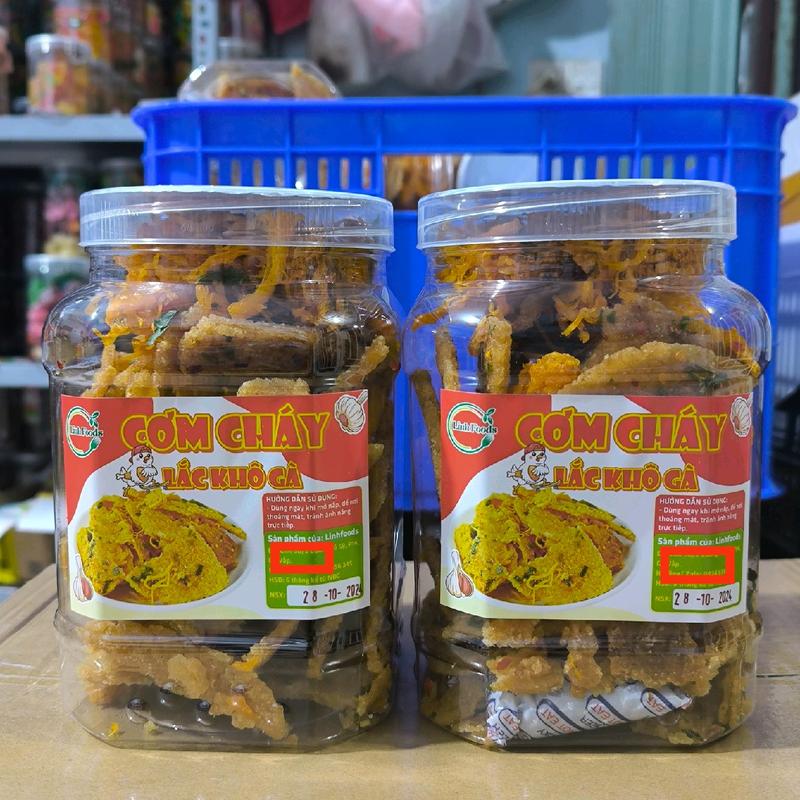 Combo 1KG Cơm Cháy Lắc Khô Gà Linh Foods