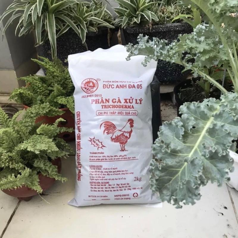 Phân gà hữu cơ vi sinh gói 2kg