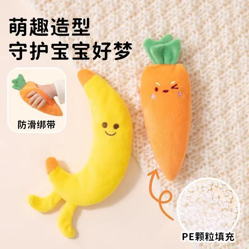 Đồ Chơi Ôm Búp Bê Cà Rốt Cầm Tay Chống Sốc Cho Em Bé Được Đánh Giá Cao, Dành Cho Trẻ Sơ Sinh, Máy Giảm Căng Thẳng Khi Ngủ, Dụng Cụ Hữu Ích Cho Trẻ Sơ Sinh, Đồ Chơi Có Dây Đeo, Chăn Em Bé Dễ Thương 3