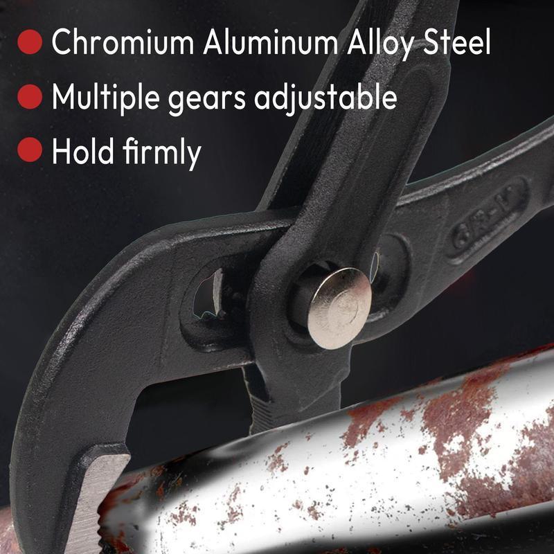 Quick Adjustment Water Pump Pliers, 1 Count Multifunctional Universal Pipe Wrench, Portable Maintenance Tool for Home Maintenance, Agricultural Machinery, Heavy Duty 6