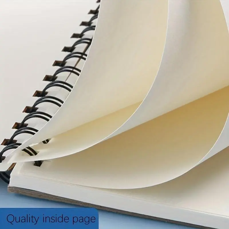 Sketch Book, 1 Count Spiral Sketch Book, 50 Sheets Art Sketch Book, Art Drawing Writing Paper for Adults Beginners Artist 5