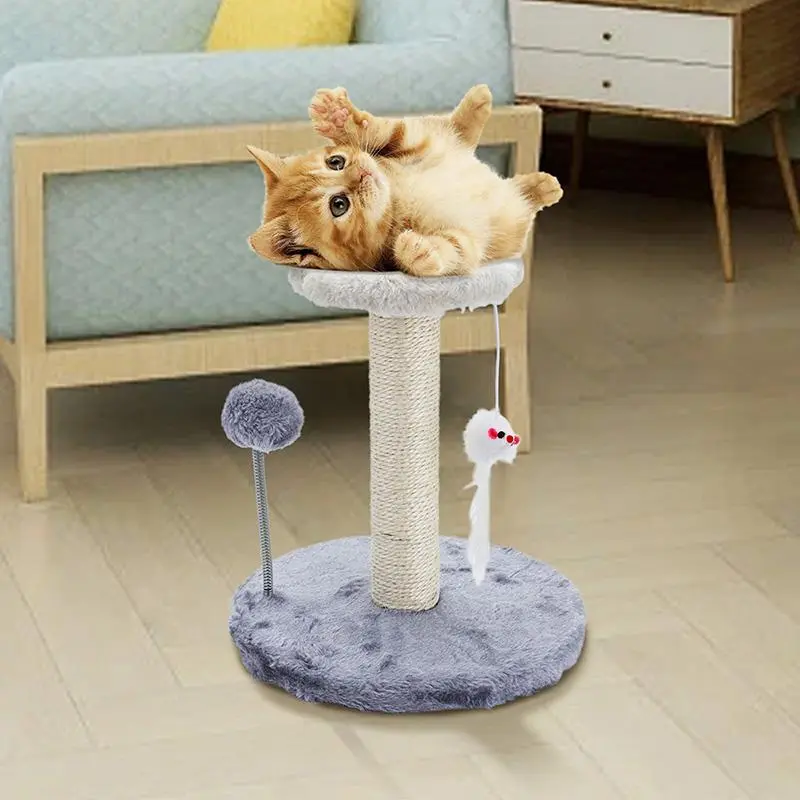 (KK-Cat)  Nhà cây mèo, trụ cào móng cho mèo, bàn cào mèo cho mèo,Nhà cây cho mèo Mèo leo núi Rack Đồ chơi mèo Đồ chơi cây mèo hai 5