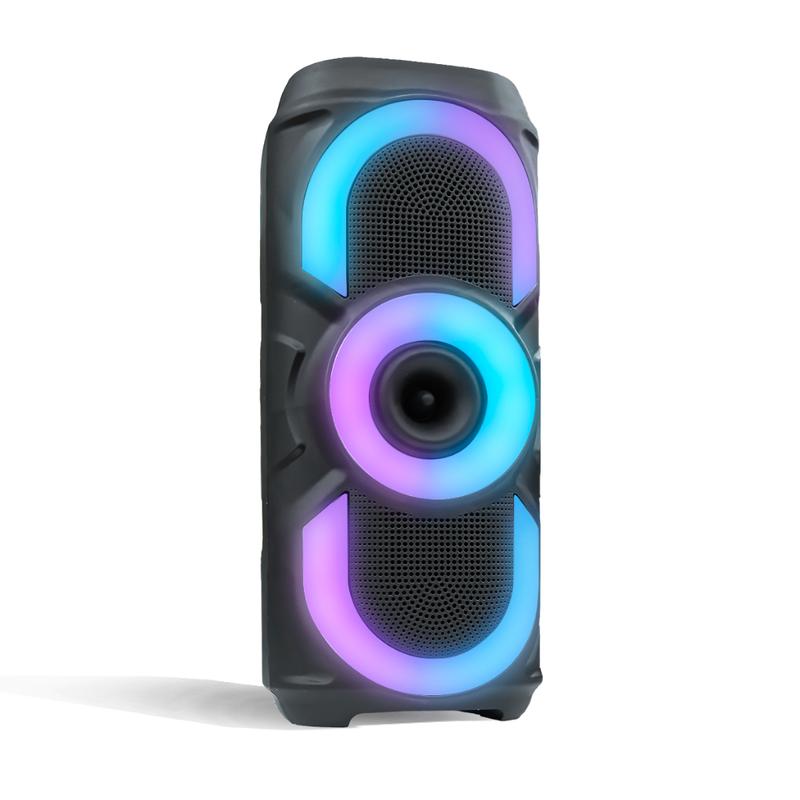Caixa de som Bluetooth Com Led RGB Portátil FM USB TWS 30W