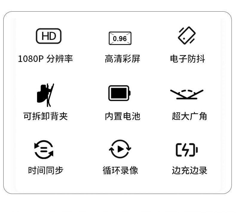 Product Introduction of Thumb Pet Camera Ultra-Long Life Battery Magnetic Thumb Motion Camera HD Portable Recorder 23