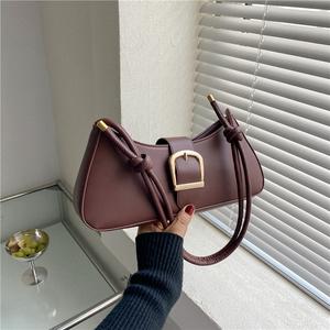 Beg Ketiak, Gaya Eropah dan Amerika, Retro Niche, Beg Bahu Tunggal, Tekstur Berkualiti Tinggi, Beg Selempang Wanita Bergaya, Beg Borong sling  bag  women Crossbody