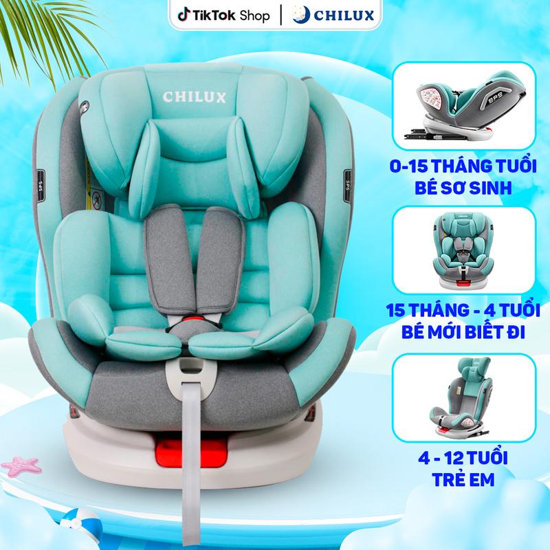 Ghế ngồi ô tô cho bé sơ sinh đến 12 tuổi CHILUX ROY 360 CS008 NEW- An toàn tiện lợi