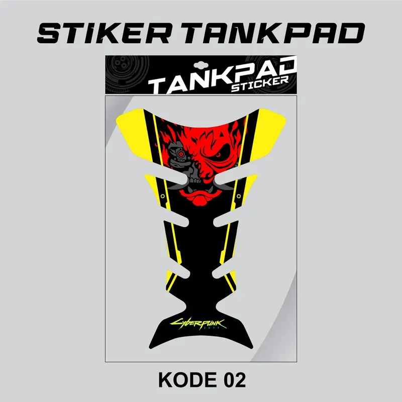 STIKER TANKY TANKPAD MOTOR PAD TANK PROTECTION Universal (Untuk Tangki Motor CB, MEGAPRO, CBVERZA, CB150R, GL, JAPSTYLE, TIGER, NINJA DLL)UV TRANSPARAN 2