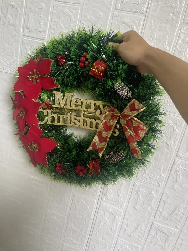 Vòng Trang Trí Giáng Sinh Noel - Vòng Nguyệt Quế 40 cm 3