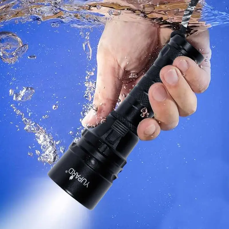 YUPARD Senter LED Diving Flashlight Waterproof L2 1200 Lumens - G300 4