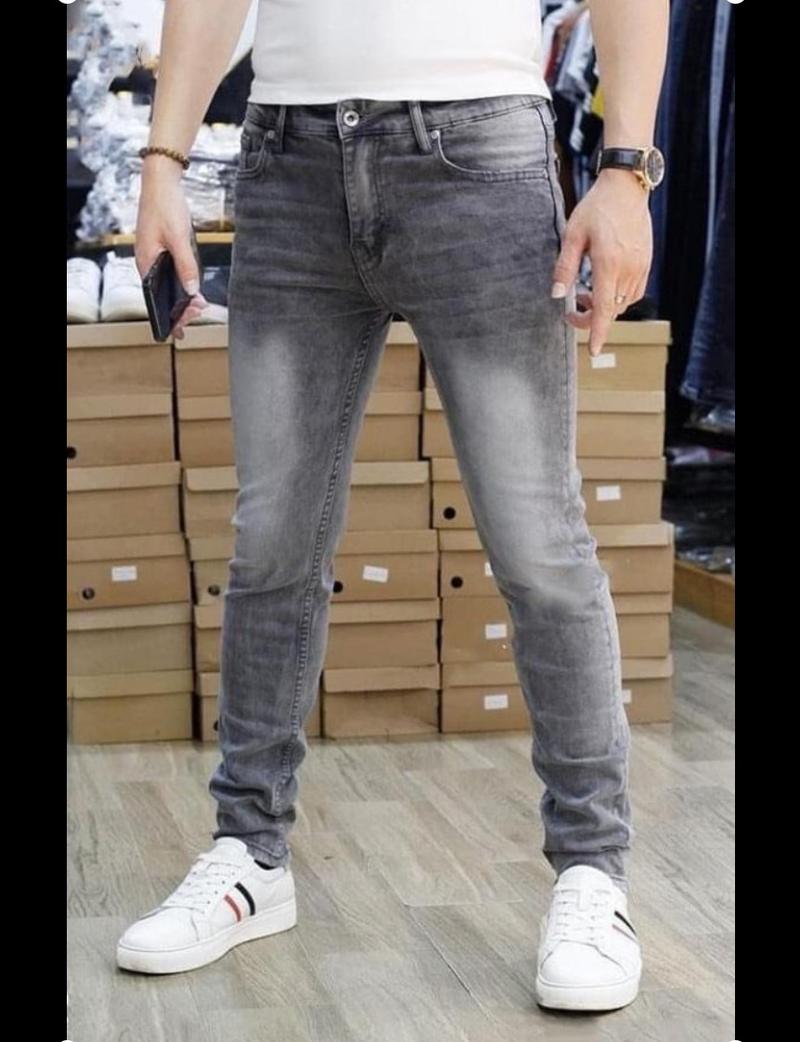 Product Introduction of Quần dài jean nam cao cấp co giãn 4 chiều phom chuẩn có túi - Phong cách thời trang đỉnh cao - Pants, Menswear Cạp Cao 8