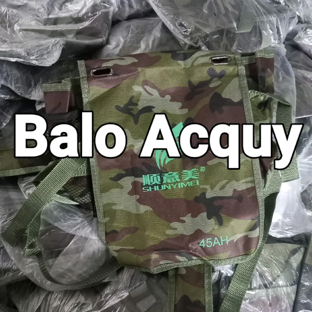 Balo Acquy ướt và khô 5Ah đến 45Ah , balo đựng acquy