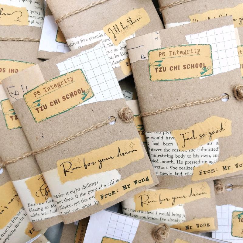 Souvenir Pesta Pernikahan Aesthetic Mini Notebook | Notes Book (Buku Catatan Kecil) Vintage | Estetik | Murah | Unik | Kekinian | Lucu | Minimalis 3