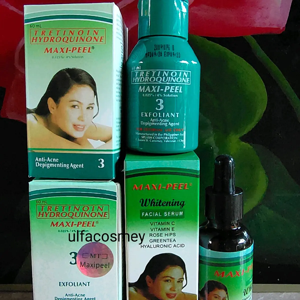 toner maxipeel / toner anti acne dan serum maxipeel