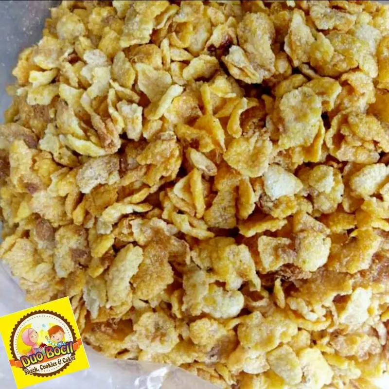 Emping Jagung Geprek 250 Gram - Duo Bocil Snack 2