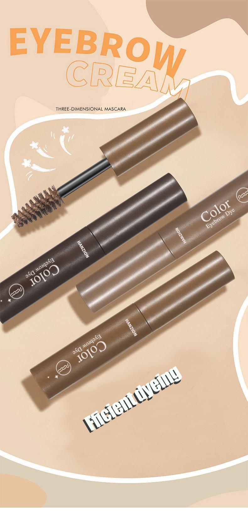 [TERBARU]HANZION. Pomade Alis Waterproof – Alis Tebal Cepat! Anti Keringat,Tahan Lama,Alis Natural Coklat