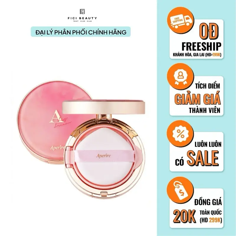 Phấn nước Aperire Day Dream Cover Cushion 13g