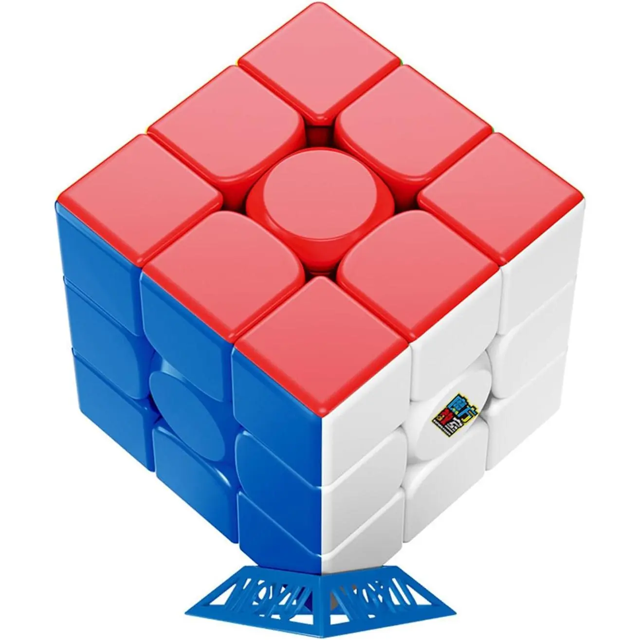 Kiub Rubik Magnetik, Moyu Meilong, saiz 3M, 3x3, Mainan Pendidikan Profesional, Teka-teki Cubo Magico, Sesuai sebagai Hadiah Hari Jadi
