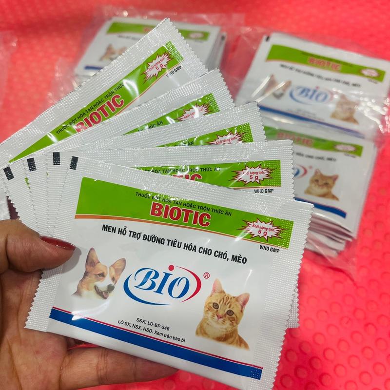  Men Tiêu Hoá Biotic Dành Cho Chó Mèo - Gói 5g 