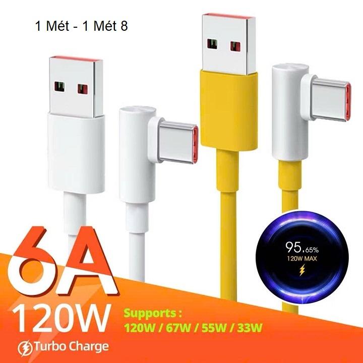 Cáp Sạc Nhanh 33W/67W/120W USB Type C - Mi Turbo Charge