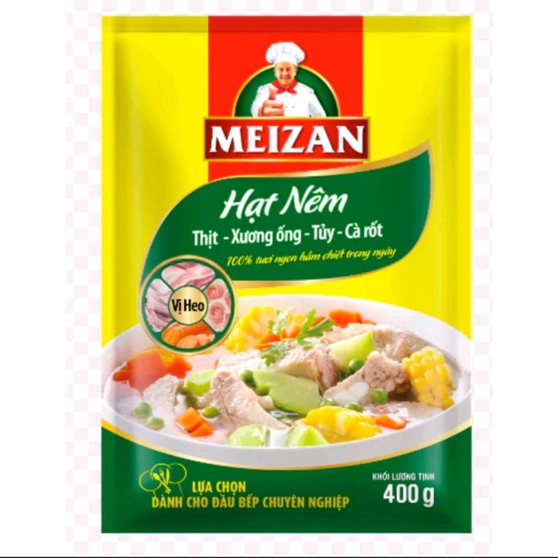 Hạt Nêm Meizan Vị Heo gói 400g, 1kg