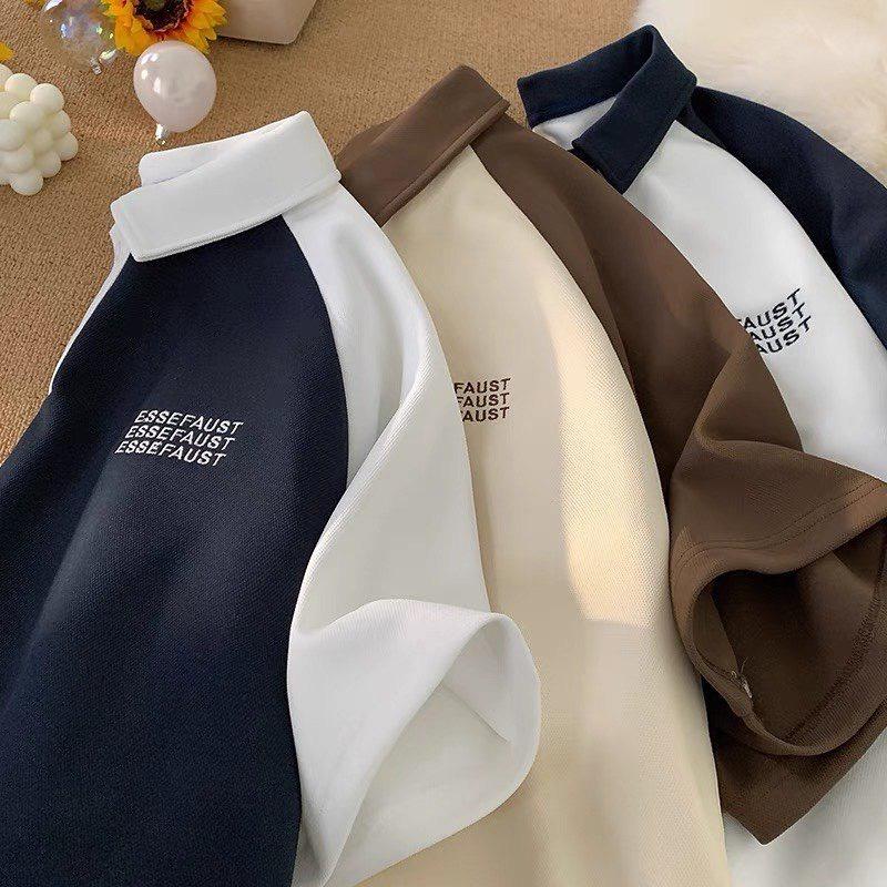 Áo Polo unisex ESSEFAUST Local Brand polo unisex nam nữ oversize - KNC 195 aokhoac áo  apollo