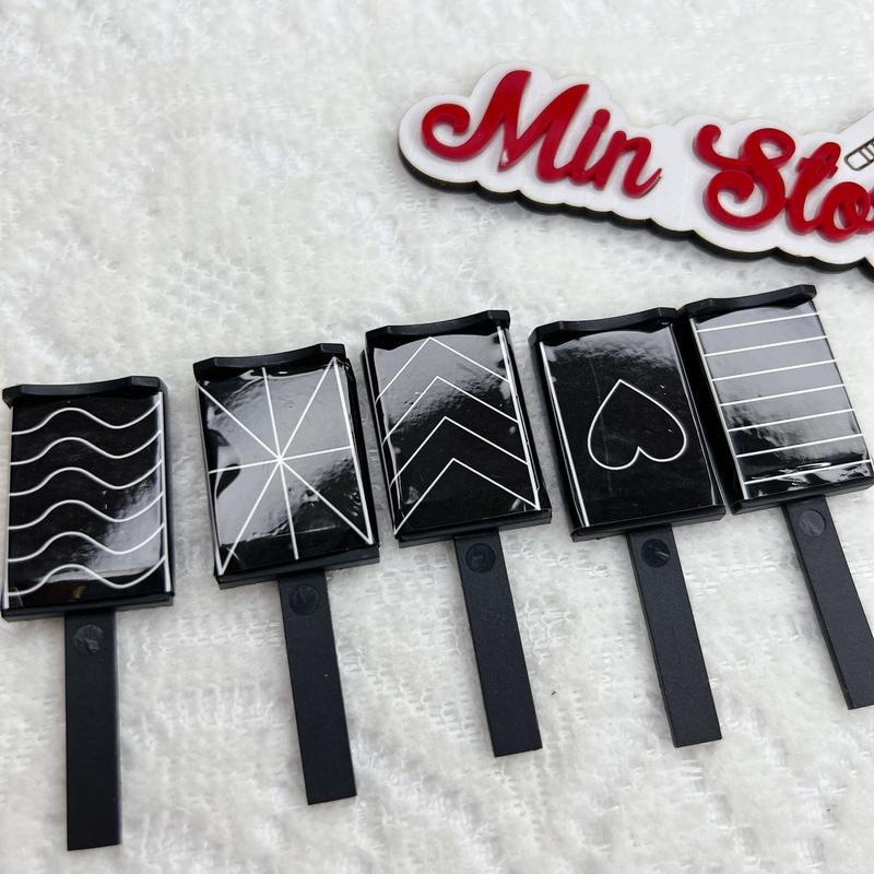 Combo 5 cây nam châm hút mắt mèo 5 mẫu dụng cụ nail, làm nail