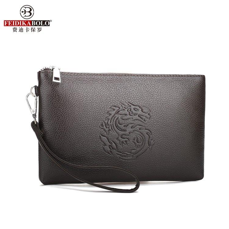 Product Introduction of Zipper Men's Bag One Size Clutch PU 22
