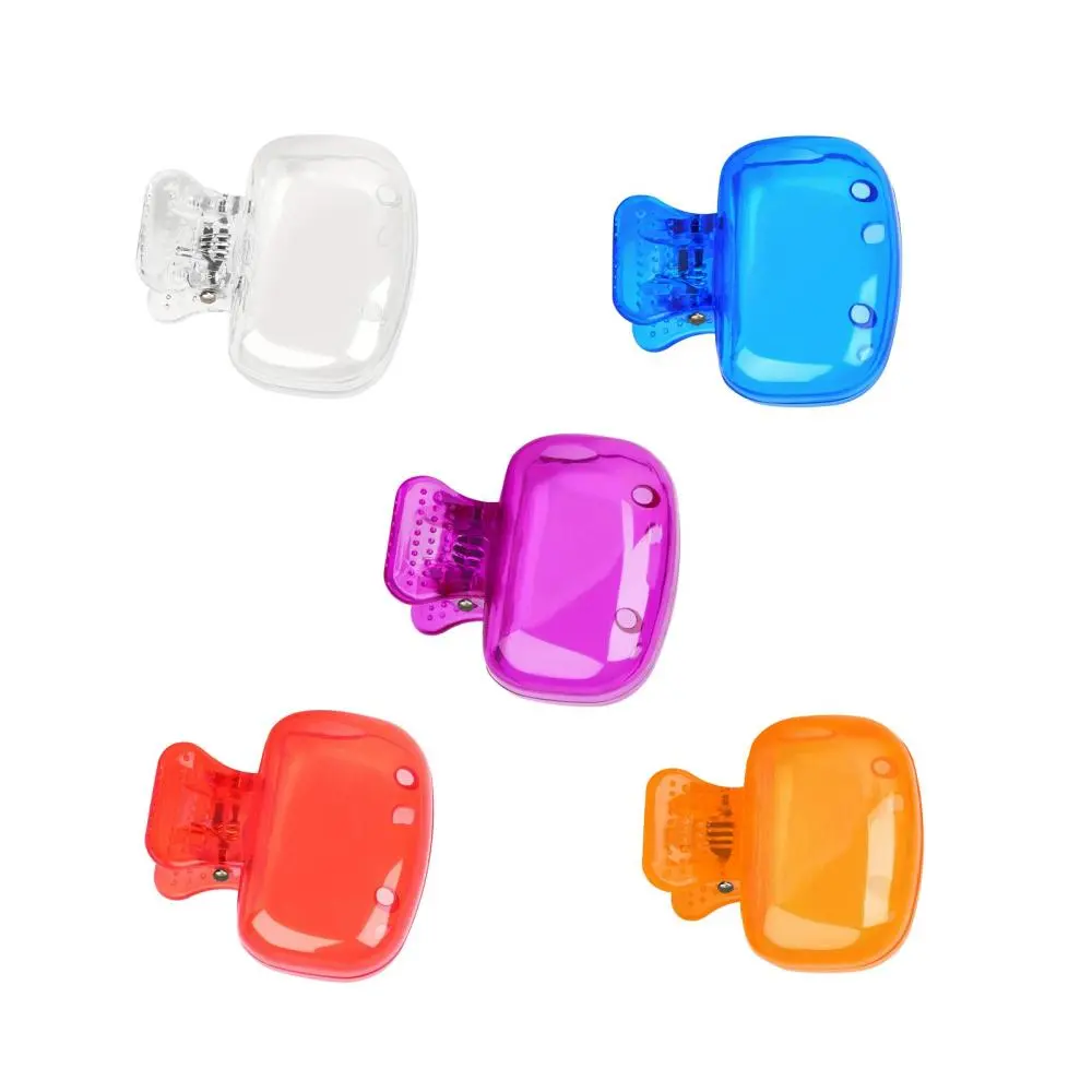 Travel Toothbrush Head Cover Brush Travel Case for Home Office Bathroom