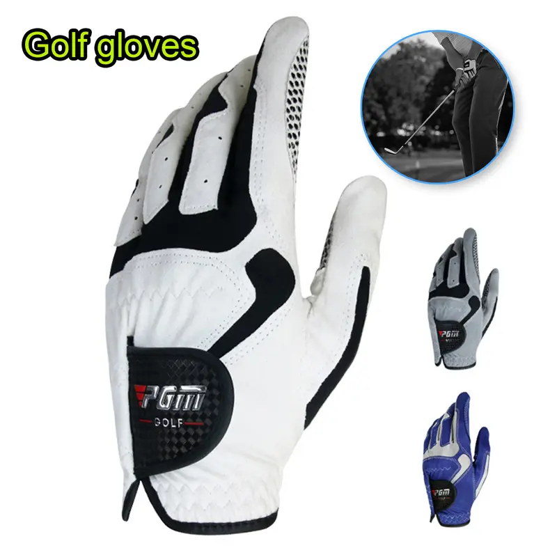 Găng Tay Golf, PGM, Chống Trượt, Thoáng Khí, Tay Trái, Đáng Tin Cậy, Vừa Vặn, Găng Tay Golf Nén, Thích Hợp Cho Ngoài Trời, Đồ Dùng Golf 1