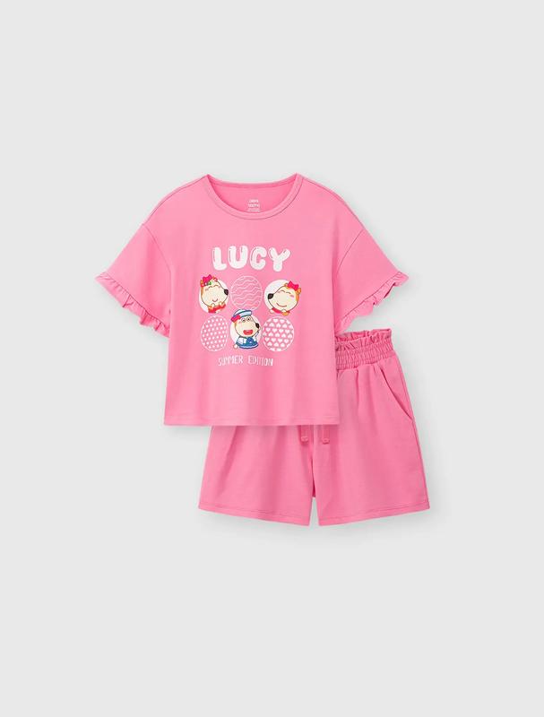 Bộ quần áo bé gái CANIFA 1ST25S001 3