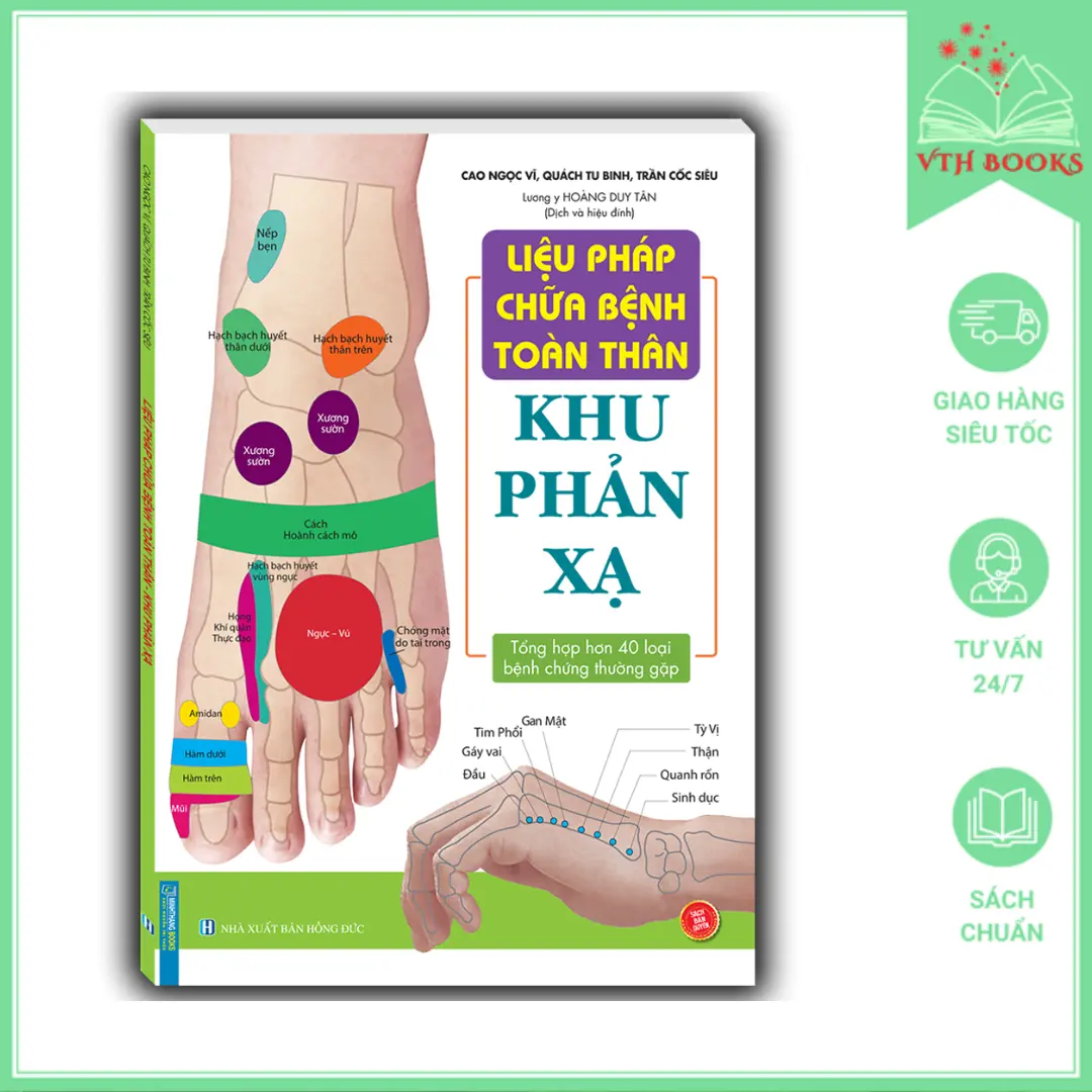 Sách - Liệu pháp chữa bệnh - Khu phản xạ - Y Khoa