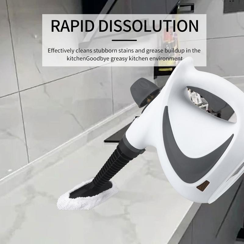 Product Introduction of High temperature and high pressure steam cleaning machine air conditioning kitchen range hood oil stain household 1050W cleaning machine disinfection cleaning multi-function 5