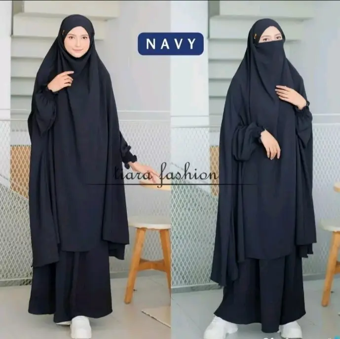 one set french khimar tangan cadar inara 3