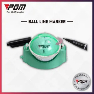 Ready PGM Golf Ball Line Marker Include Pen Clip Template Penanda Garis Tanda Bola