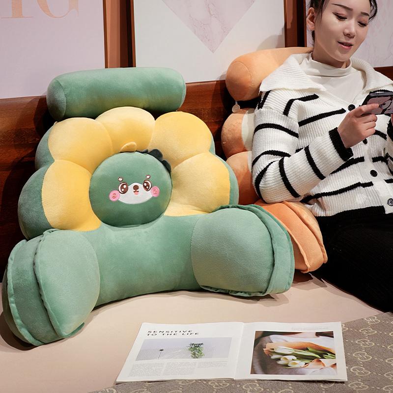 Product Introduction of Flower Office Waist Cushion Cushion Waist Support Long-Sitting Artifact Waist Support Pillow Chair Sofa Seat Back Cushion 19