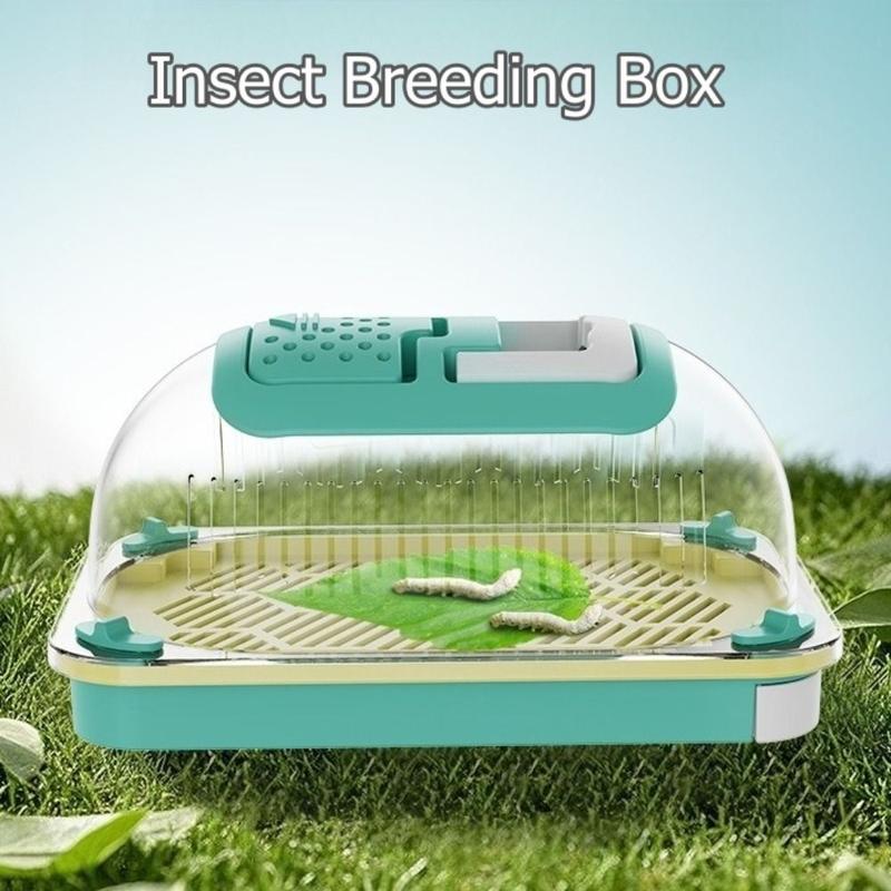 Portable Hand-held Insect Breeding Box Breathable Large Capacity ...
