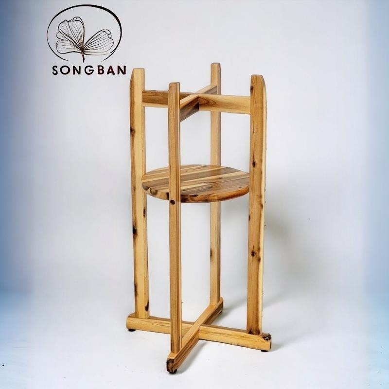 Kệ Gỗ Để Bình Nước 20 Lít, Kệ Gỗ Trang Trí - Hàng VN Xuất Khẩu