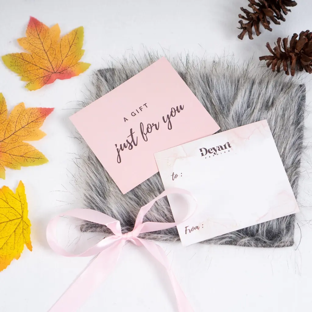 DEYART Blank Card & Thanks Card