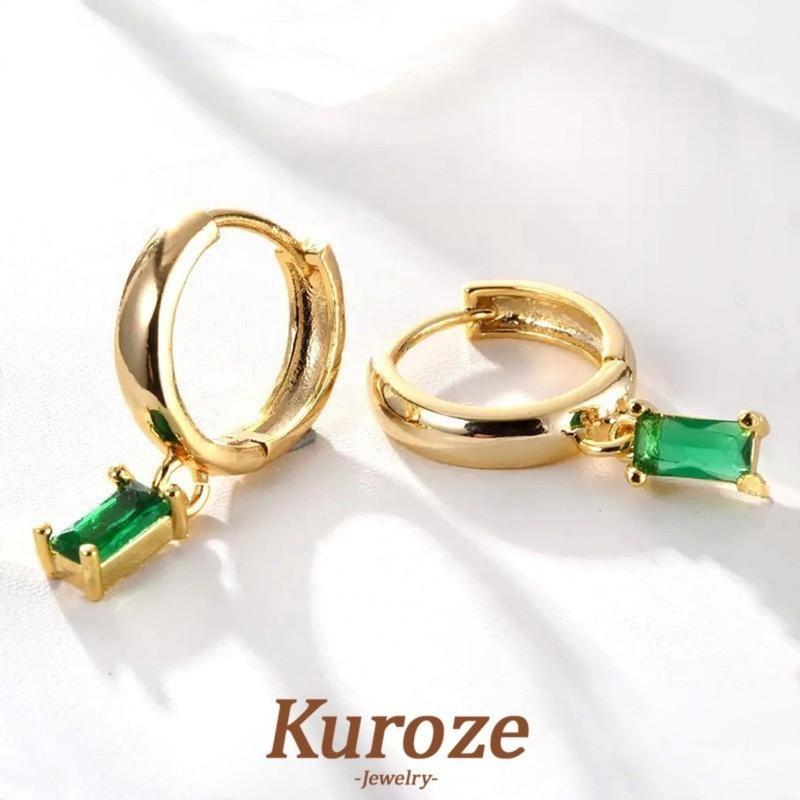 Product Introduction of Kuroze - hoa tai pha lê nữ, tinh tế và đơn giản, siêu sáng bóng, Xanh Lá 20