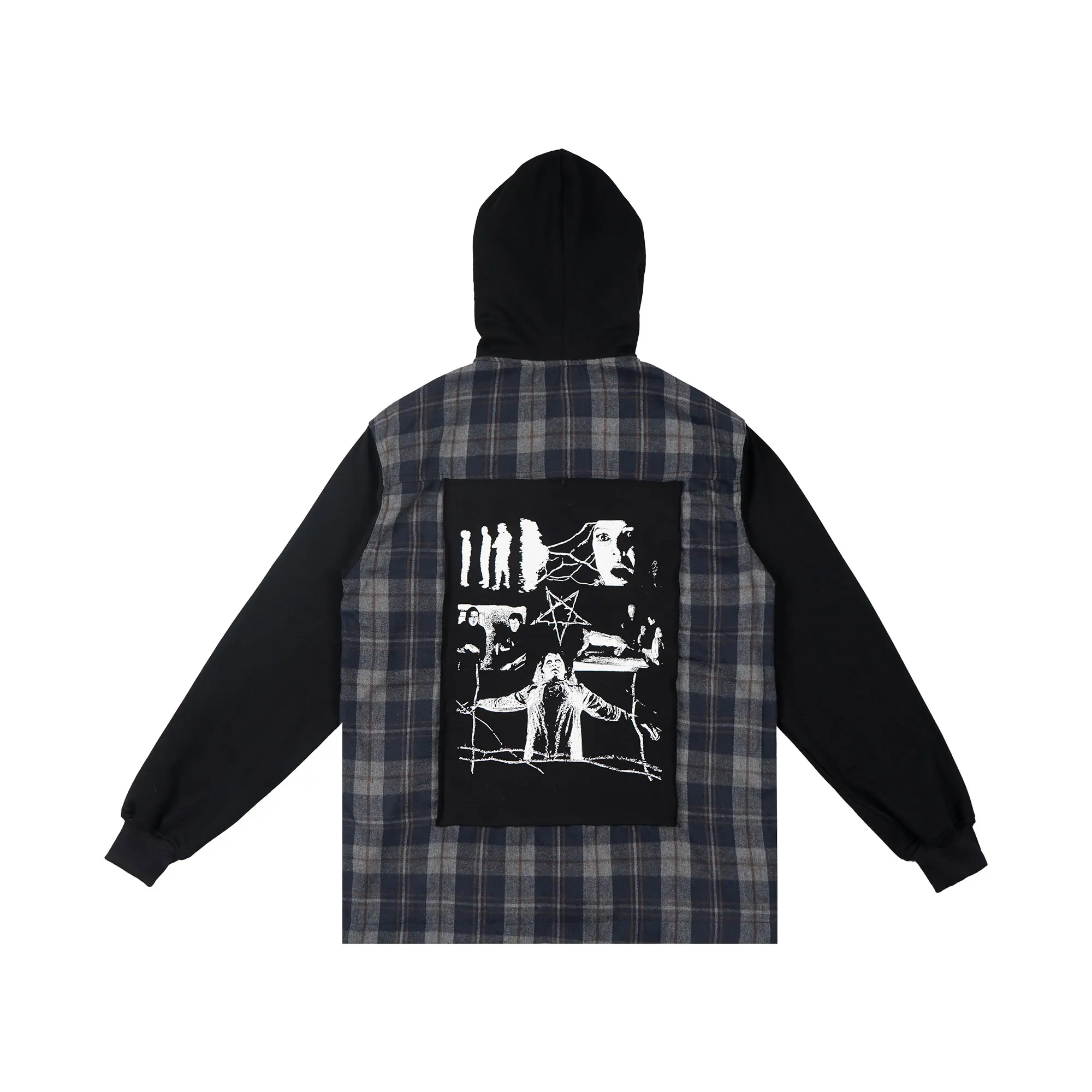 MRJN - Flanel Hoodie Loxora sweater casual