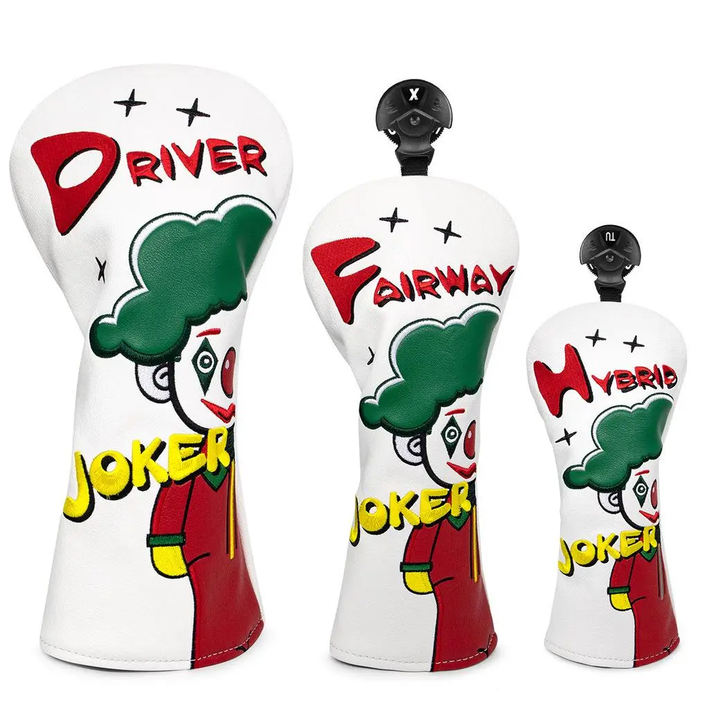 Golf Headcover, 3 Counts Breathable Golf Head Cover, Soft Golf Head Cover, Comfortable Golf Head Cover, Professional Golf Accessories