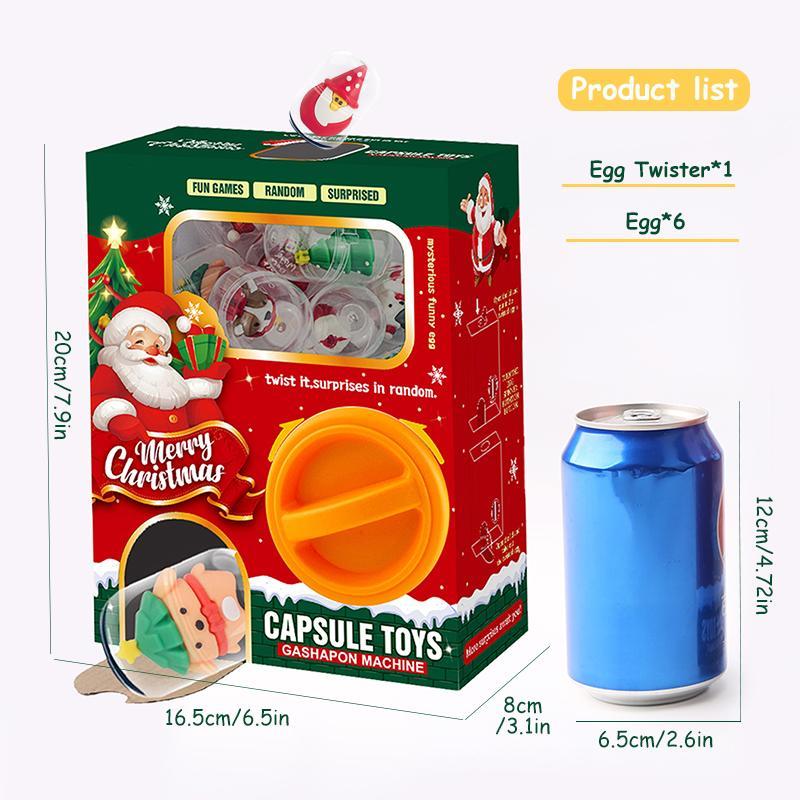 Cartoon Shape Capsule Toy, 1 Box Egg Twisting Machine, Cardboard Box Gift, Blind Box Machines with Random Capsule Toys Egg 2