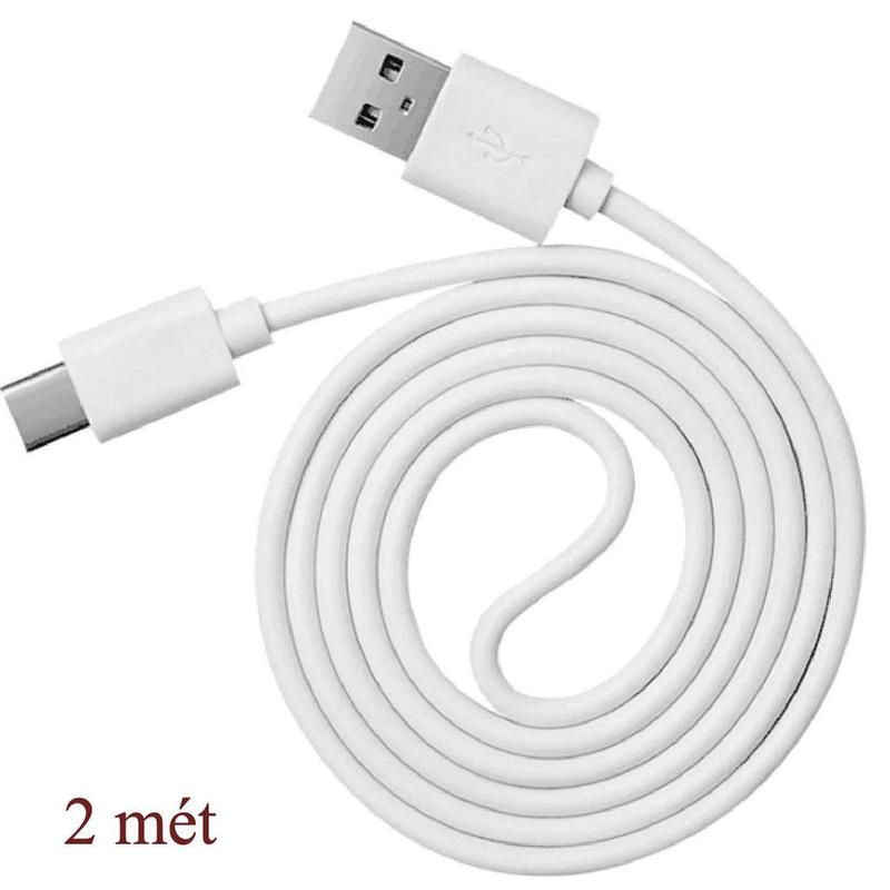 Dây Cáp Sạc USB sang Type C Dài 2M - Dùng cho các thiết bị có cổng sạc Type C -…