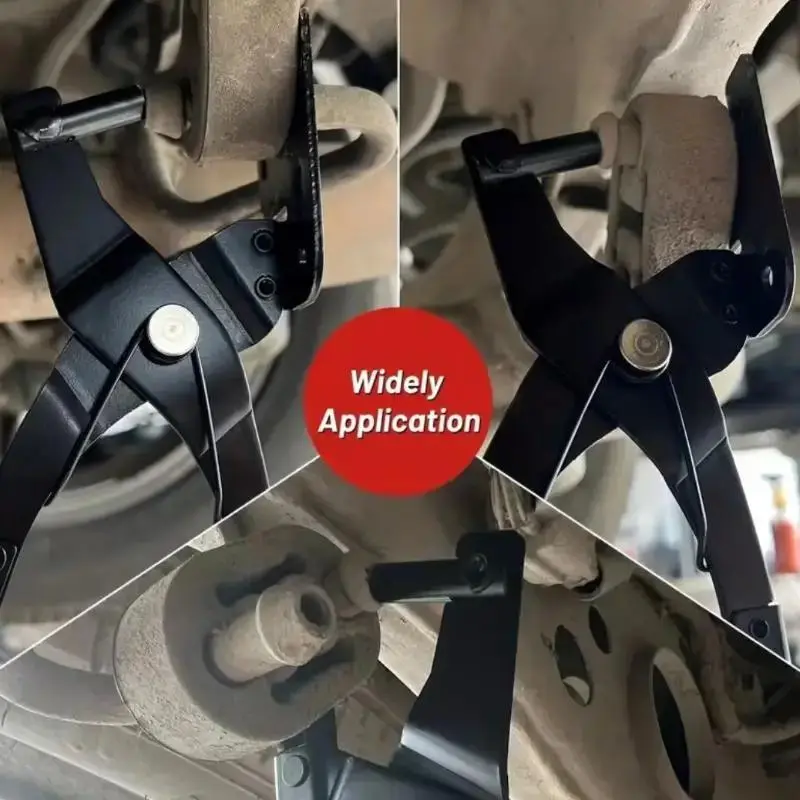 Car Exhaust Rubber Pad Removal Plier, Multipurpose Car Exhaust Rubber Pad Plier, Universal Car Body Repair Tool, Car Repair Manual Tool 7