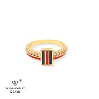 Gambar Yaxiya Cincin Fashion Wanita Aksesoris 927 - GOLD, 17 MM dari YAXIYA JEWELRY Kota Administrasi Jakarta Barat 1 Tokopedia