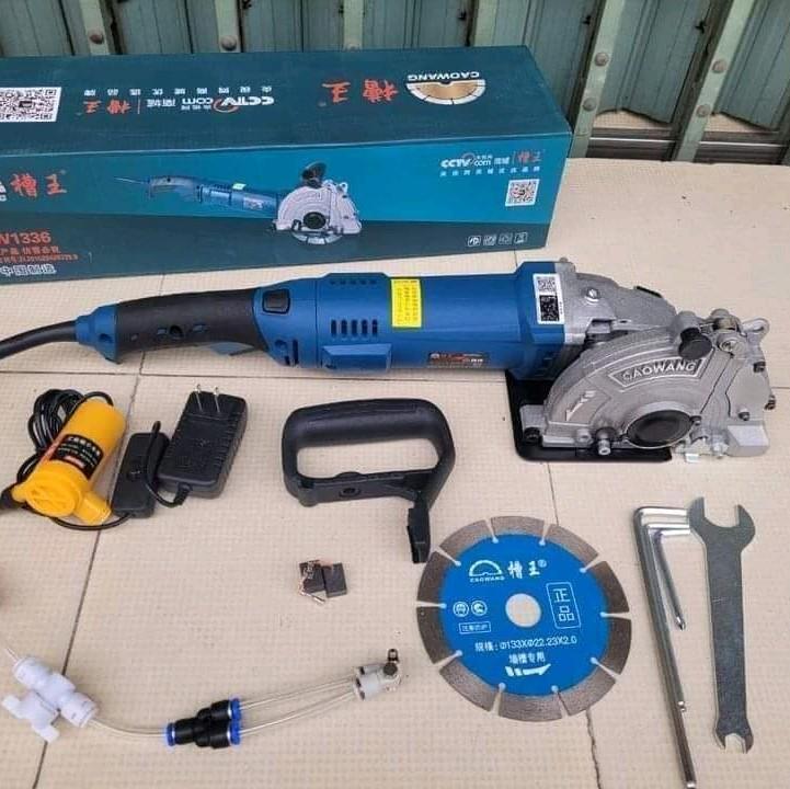 máy cắt tường caowang 1336. công suất 1800w. Sử dụng 1 lưỡi 133mm. Cắt sâu 3.5cm