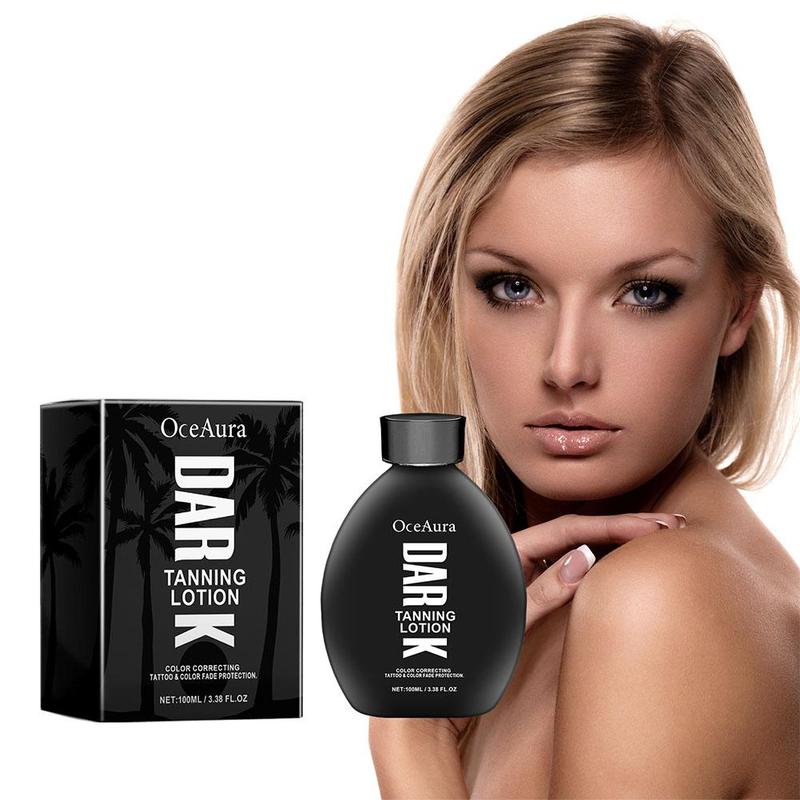 Product Introduction of Tanning Cream Original Summer Beach Bronzer Sunless Sunburn Repair Sunbeds Outdoor Nourish Dark Quickly Self Tanner Lotion 100ml 28